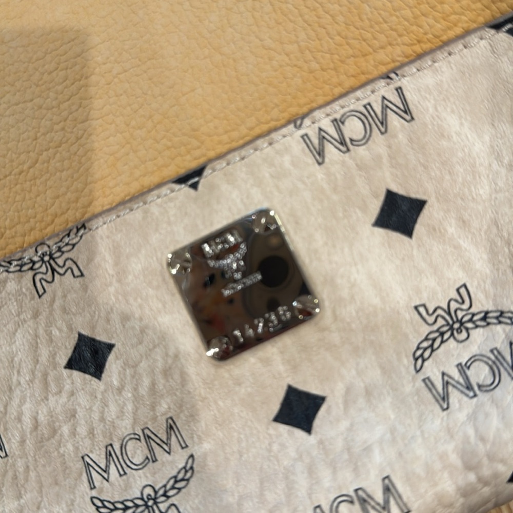 MCM leather tote bag - Picture 4 of 8